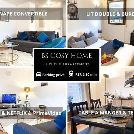 Luxueux Appartement Evry Centre - Parking - Rer A 10 Min Courcouronnes Exterior photo
